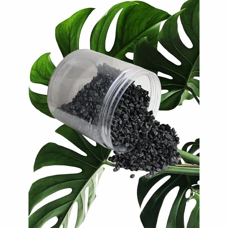 Kabòn aktive pou tretman dlo ize elèktroplat