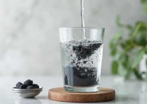 Kabòn aktive pou pirifye dlo ultrapure